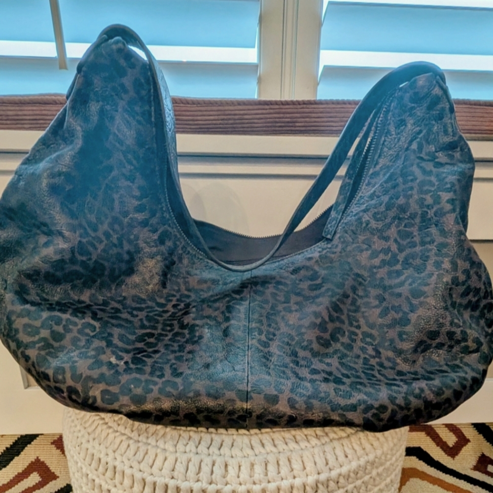 Frye Maddie Leopard Print Hobo